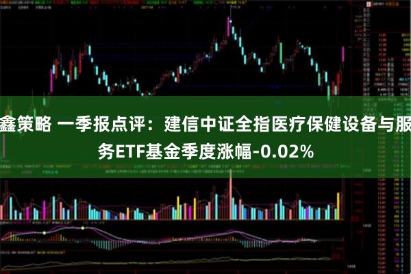 鑫策略 一季报点评：建信中证全指医疗保健设备与服务ETF基金季度涨幅-0.02%